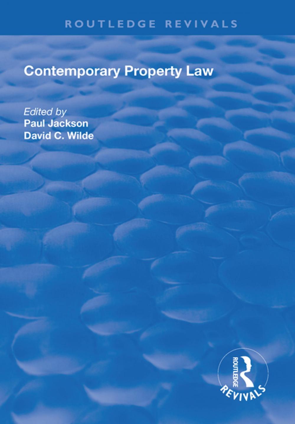 Big bigCover of Contemporary Property Law