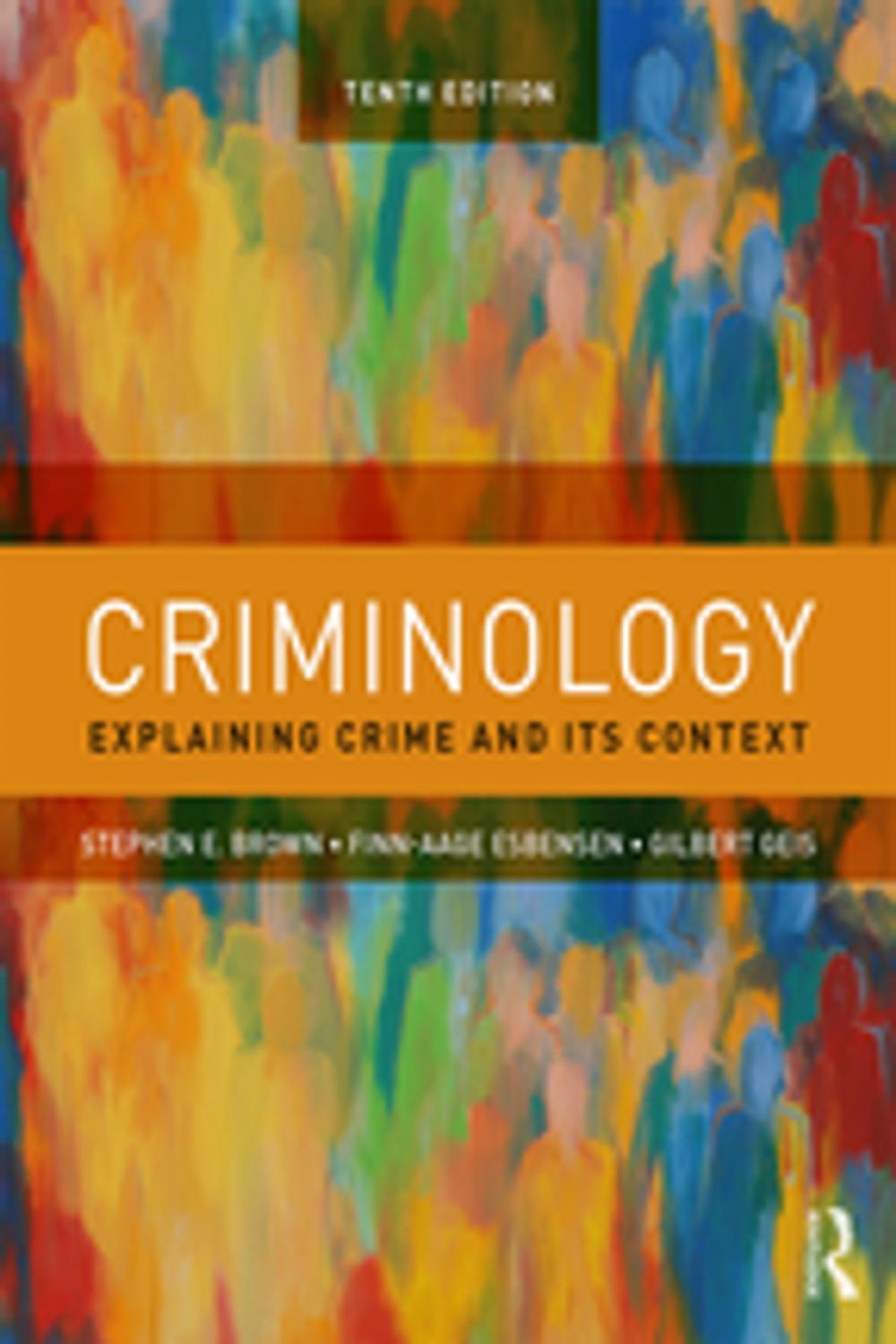 Big bigCover of Criminology