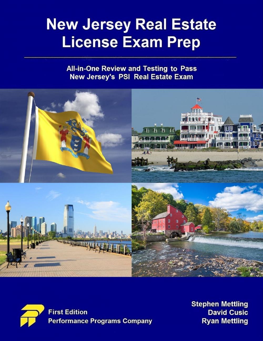 Big bigCover of New Jersey Real Estate License Exam Prep: All-in-One Review and Testing to Pass New Jersey's PSI Real Estate Exam