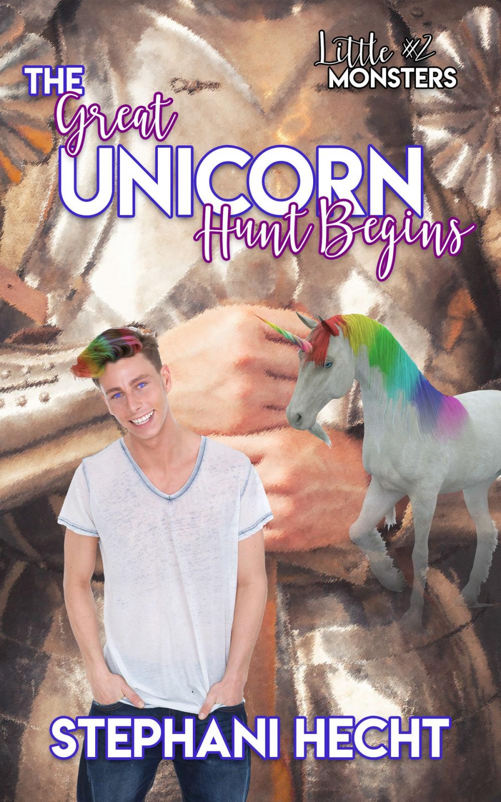 Big bigCover of The Great Unicorn Hunt Begins (Little Monsters #2)