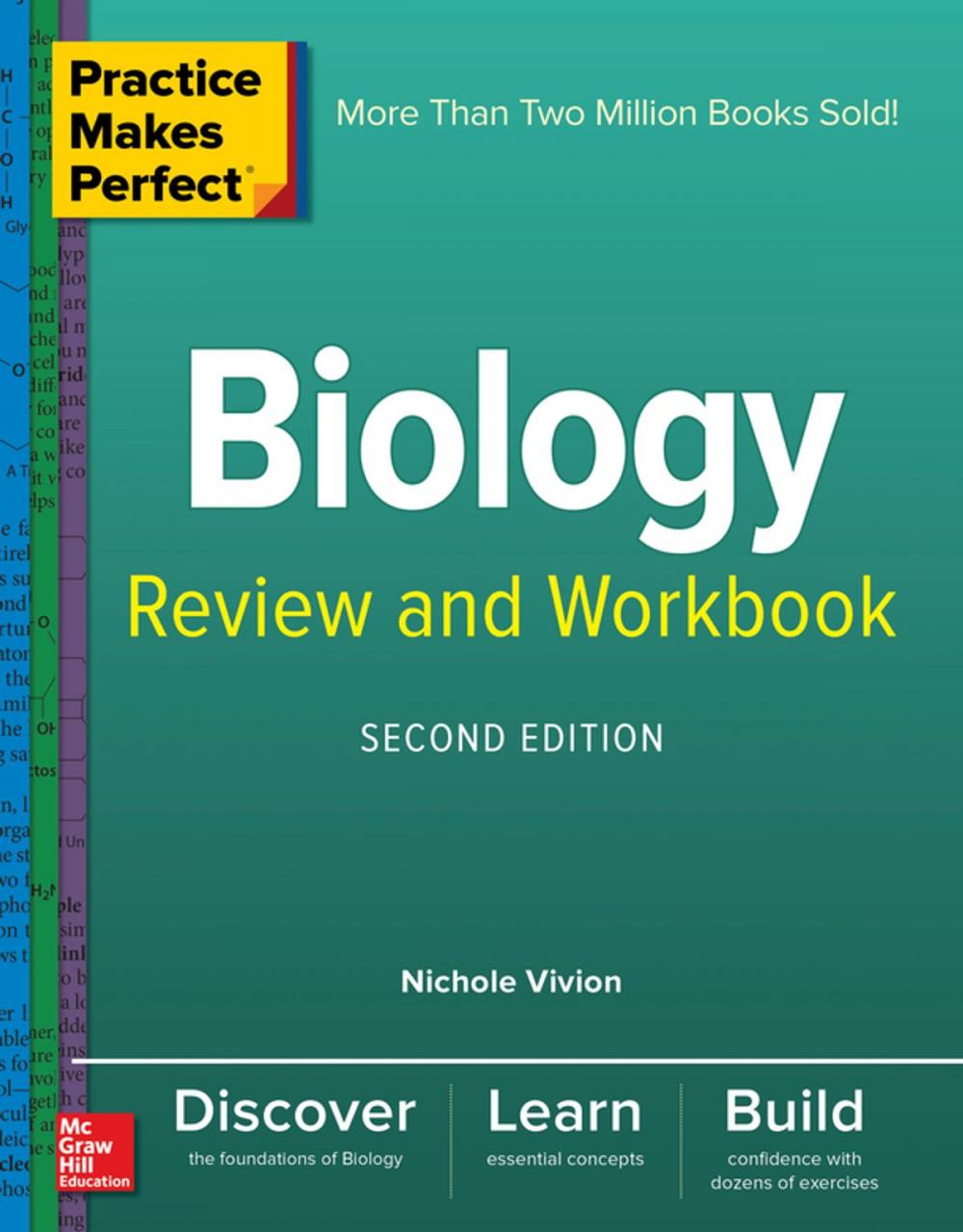 Big bigCover of Practice Makes Perfect Biology Review and Workbook, Second Edition