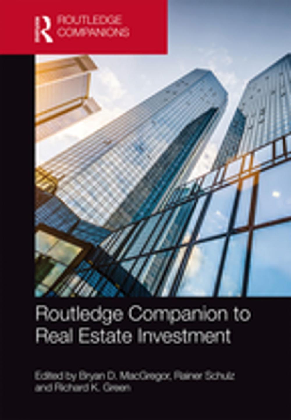 Big bigCover of Routledge Companion to Real Estate Investment