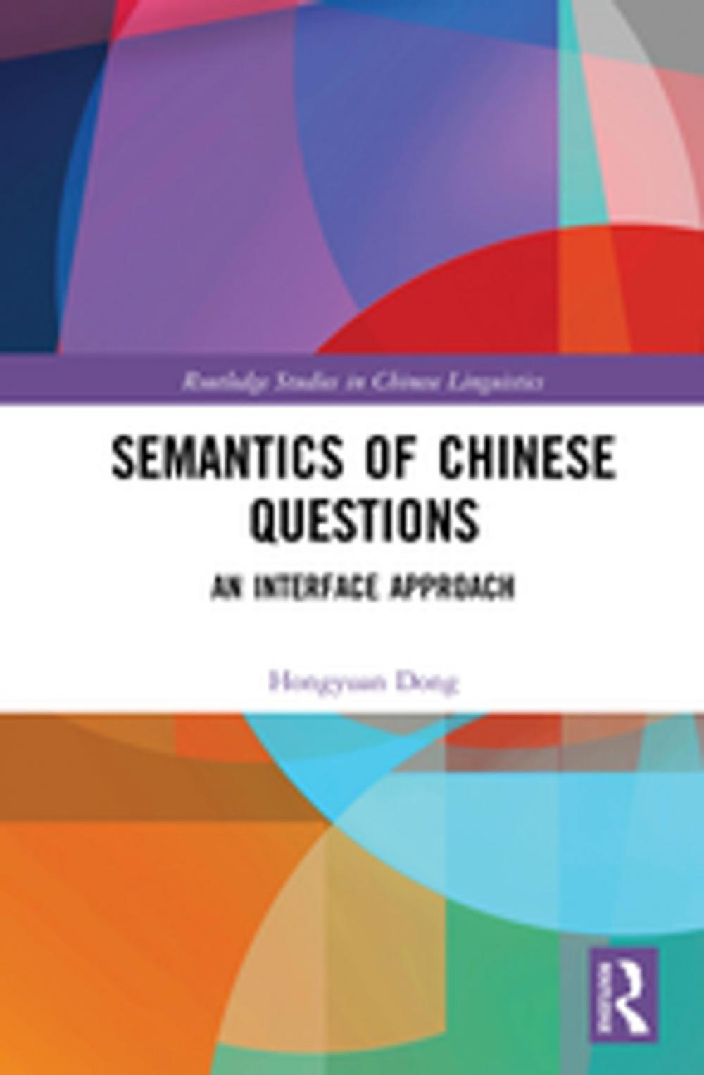 Big bigCover of Semantics of Chinese Questions