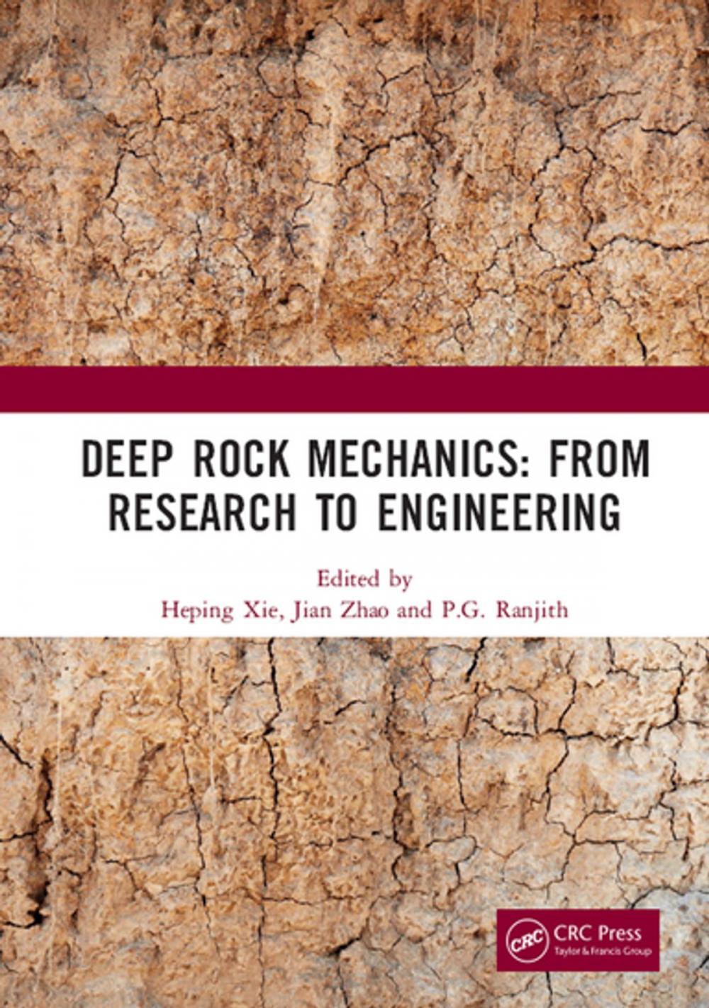 Big bigCover of Deep Rock Mechanics: From Research to Engineering