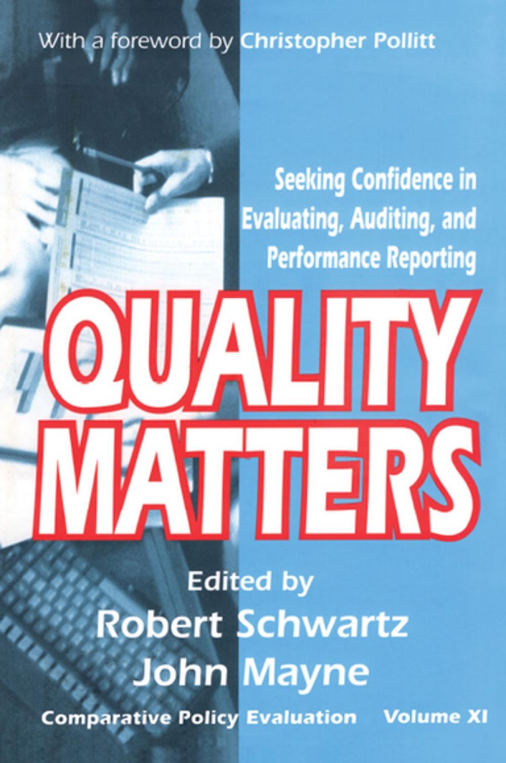 Big bigCover of Quality Matters