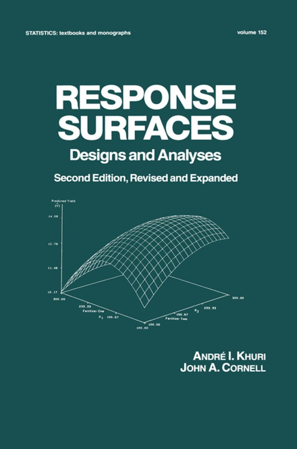 Big bigCover of Response Surfaces: Designs and Analyses