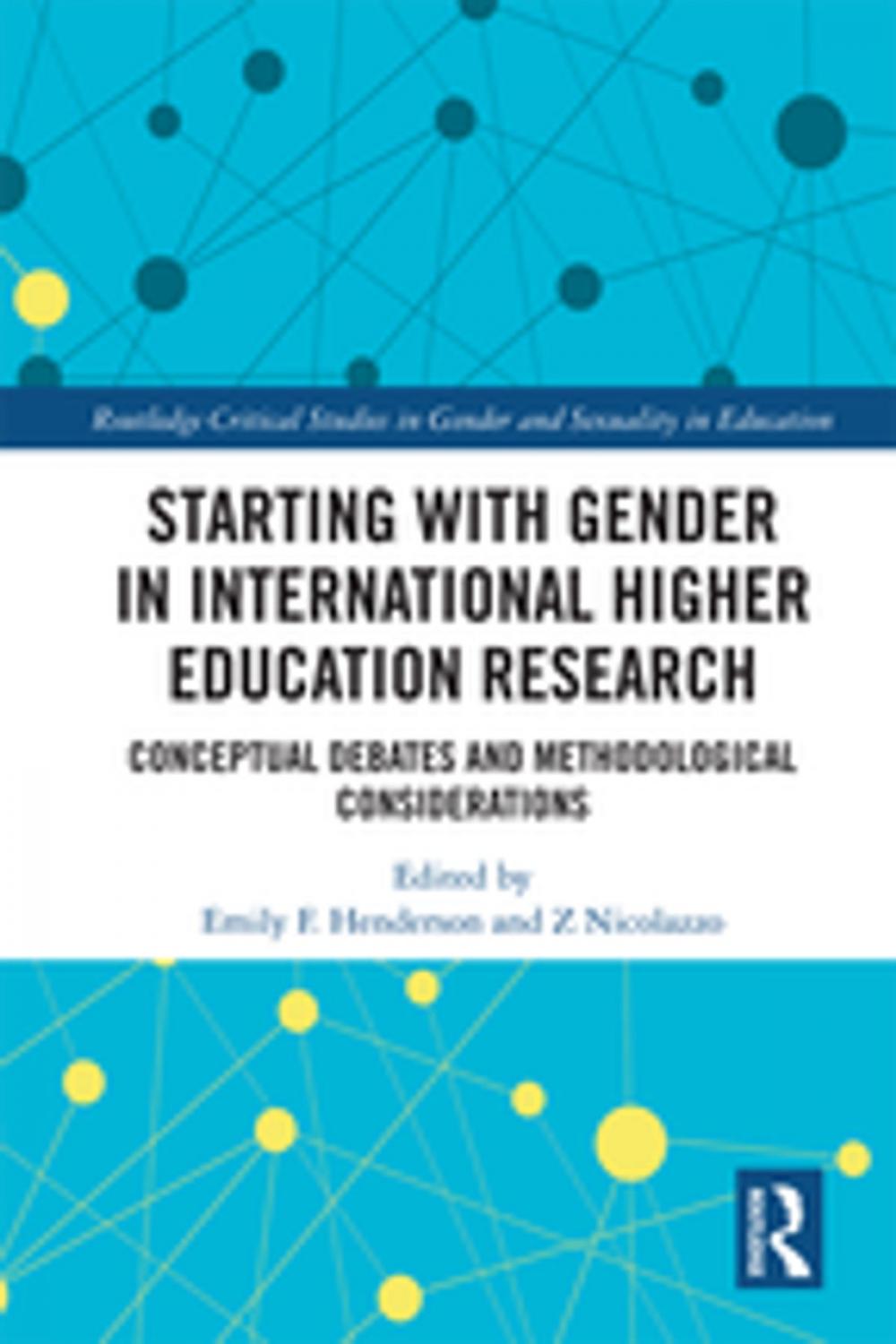 Big bigCover of Starting with Gender in International Higher Education Research