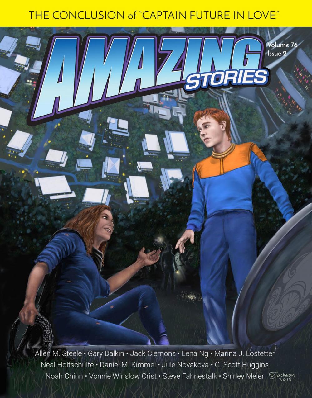 Big bigCover of Amazing Stories Winter 2018