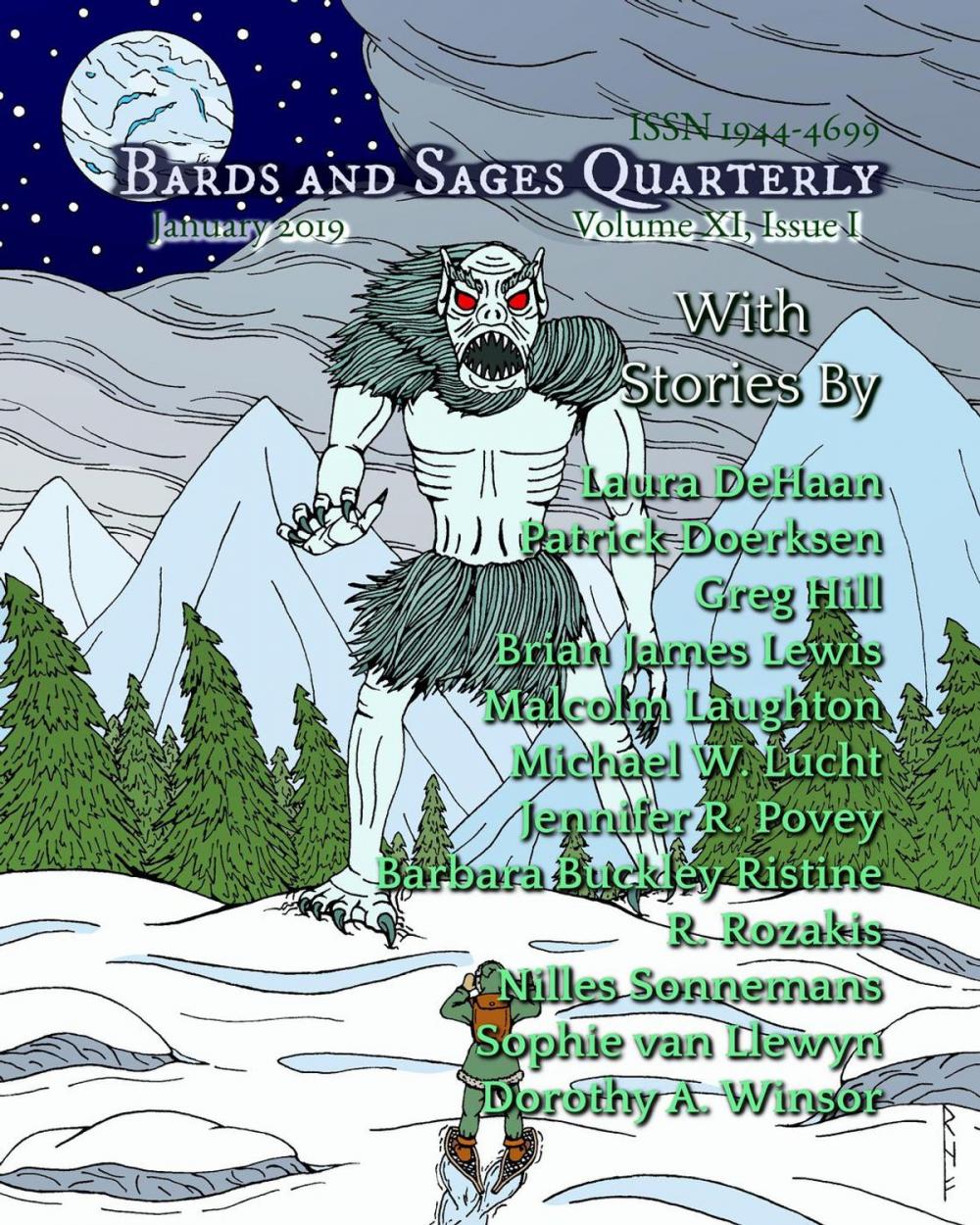 Big bigCover of Bards and Sages Quarterly (January 2019)