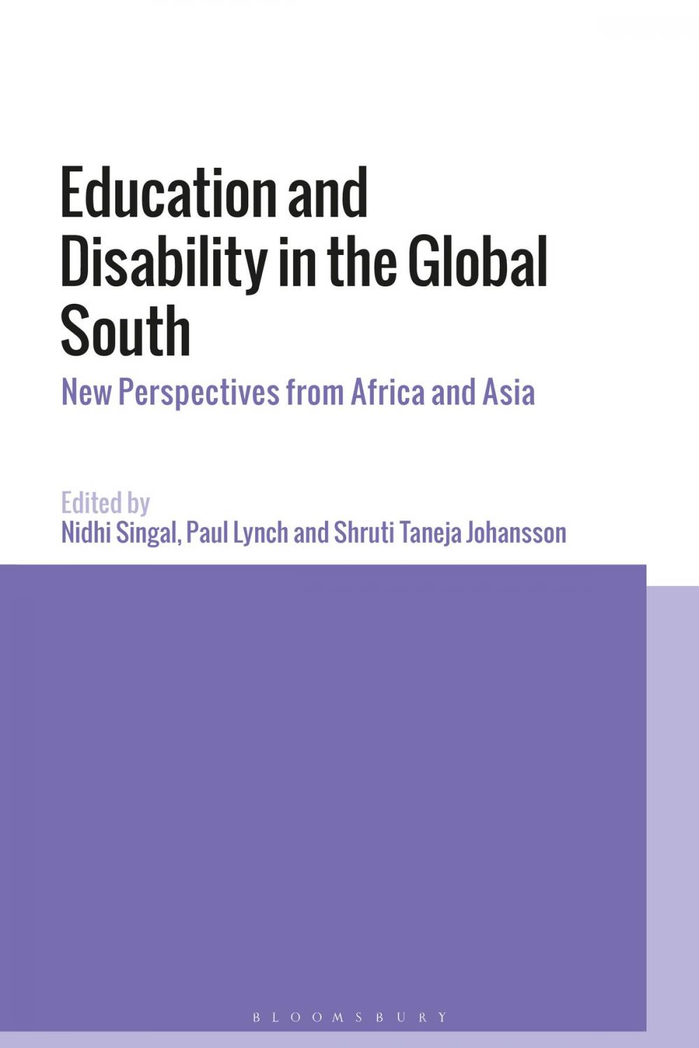 Big bigCover of Education and Disability in the Global South