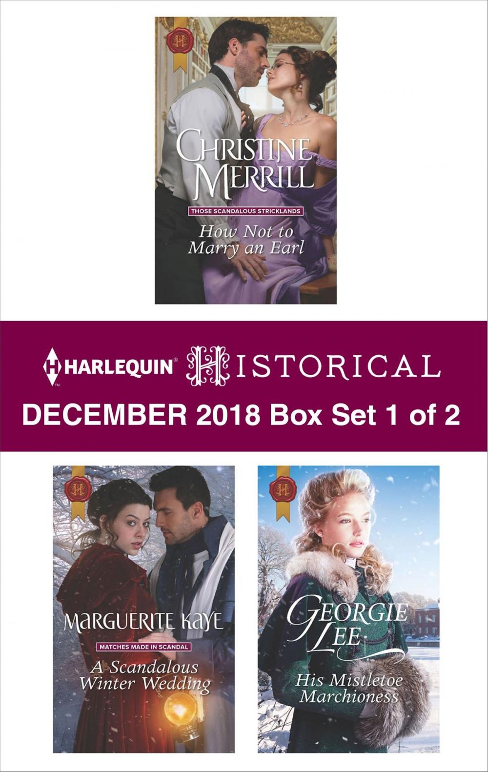 Big bigCover of Harlequin Historical December 2018 - Box Set 1 of 2