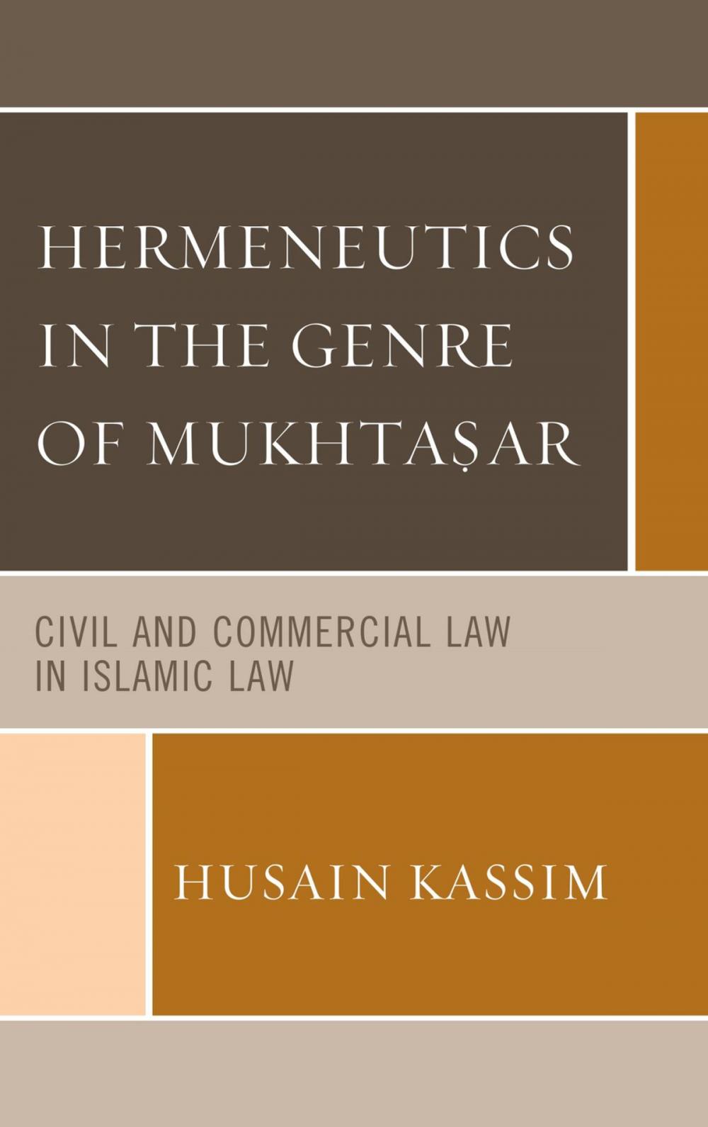 Big bigCover of Hermeneutics in the Genre of Mukhta?ar