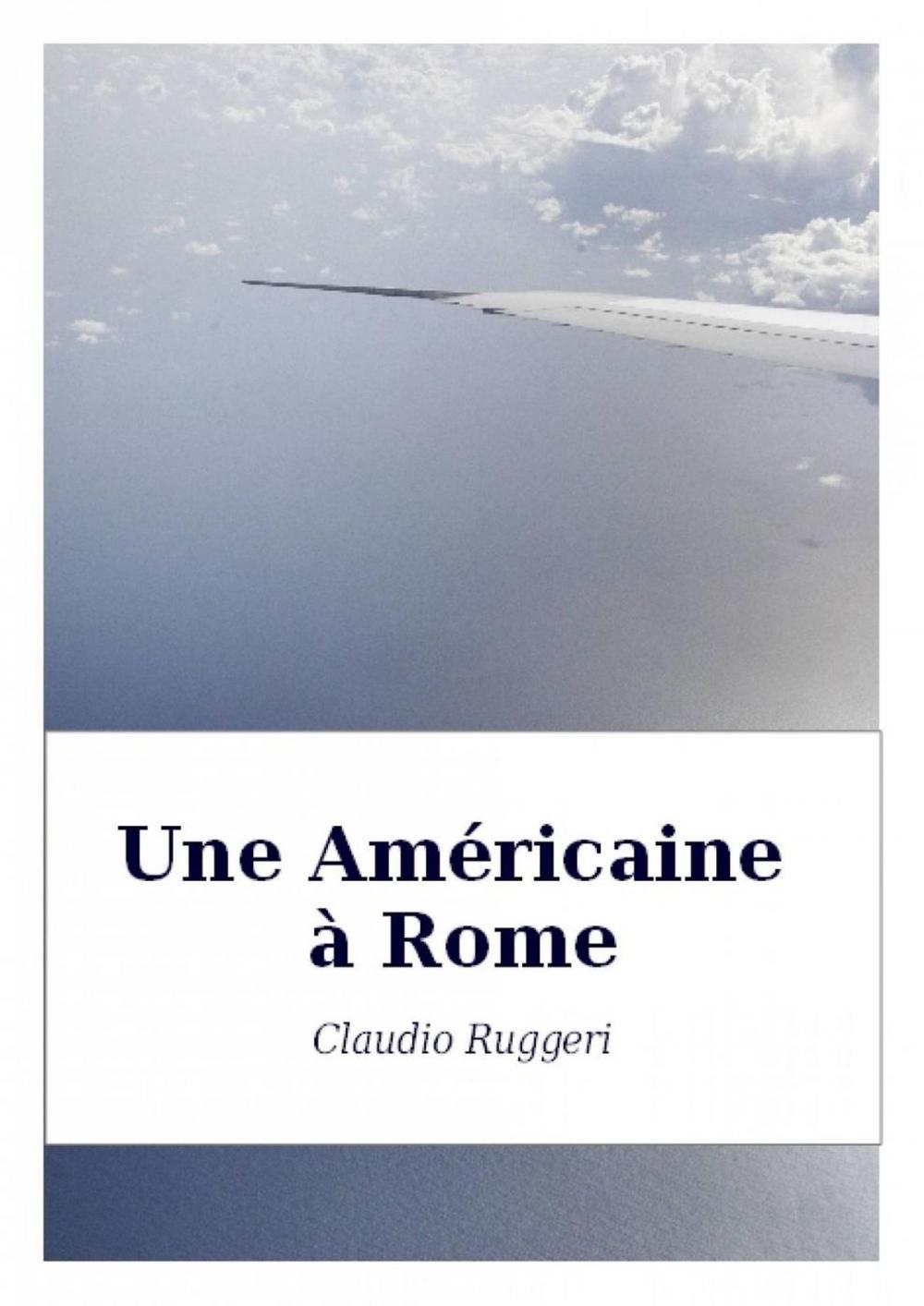 Big bigCover of Une Américaine à Rome