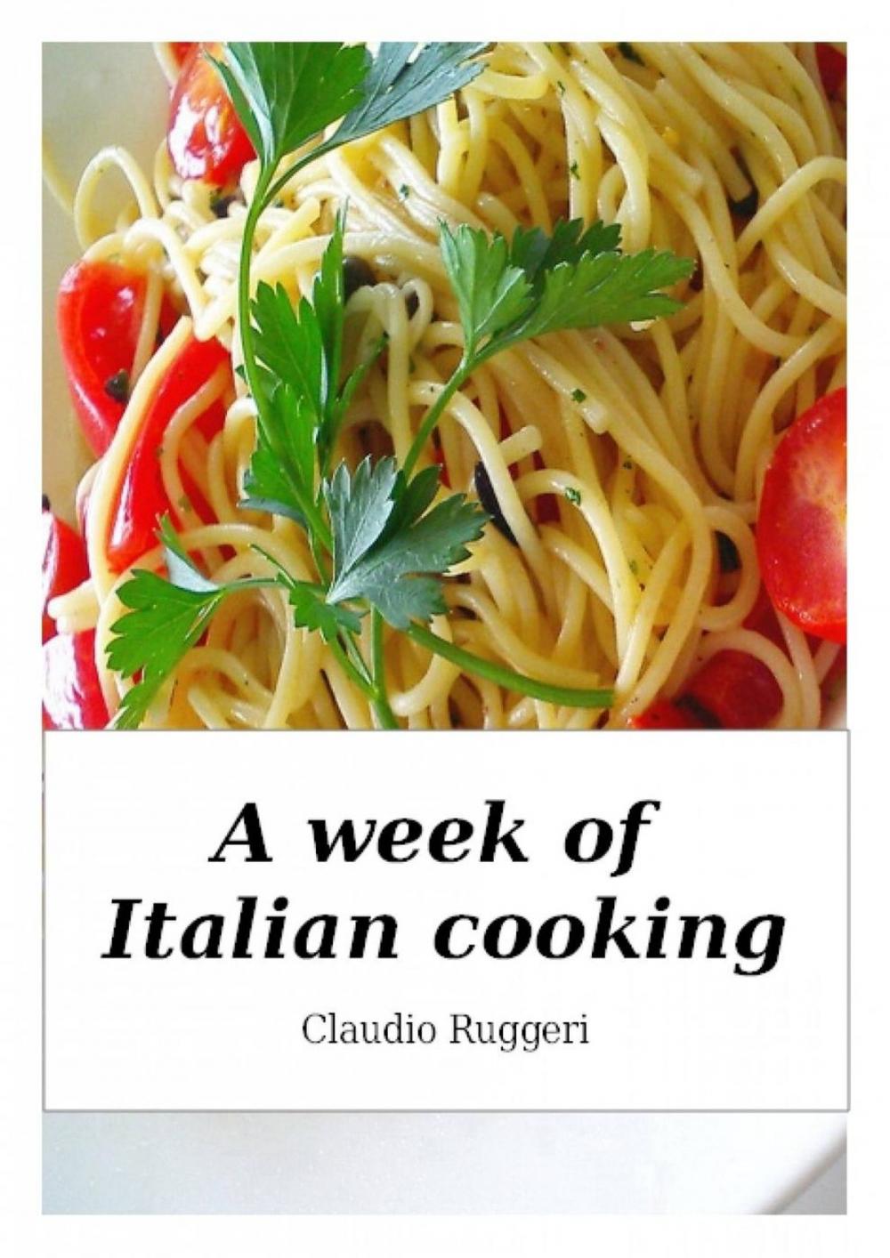 Big bigCover of A Week of Italian Cooking