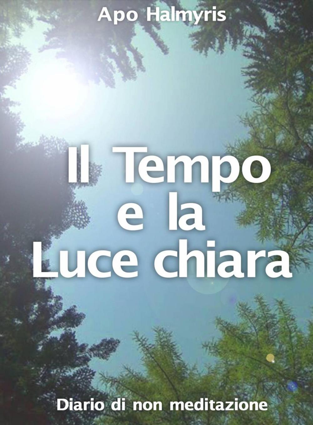 Big bigCover of Il Tempo e la Luce chiara. Diario di non meditazione.