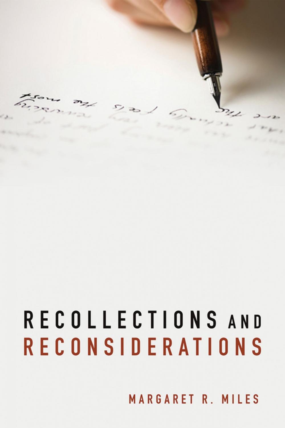 Big bigCover of Recollections and Reconsiderations