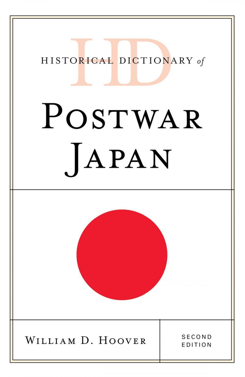 Big bigCover of Historical Dictionary of Postwar Japan