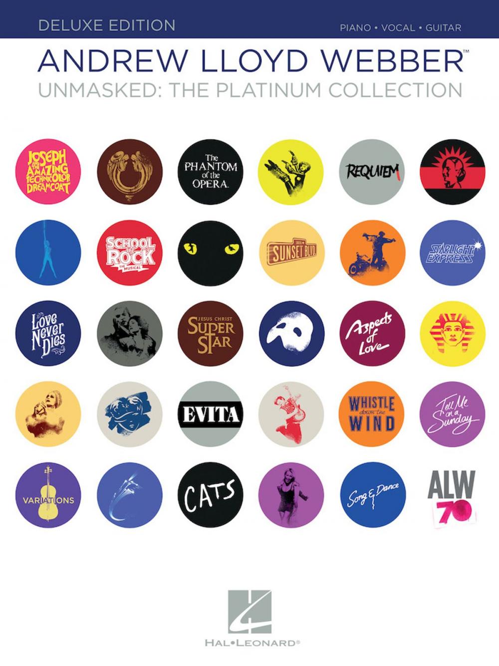 Big bigCover of Andrew Lloyd Webber - Unmasked: The Platinum Collection, Deluxe Edition