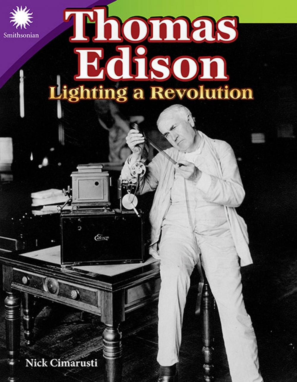 Big bigCover of Thomas Edison: Lighting a Revolution