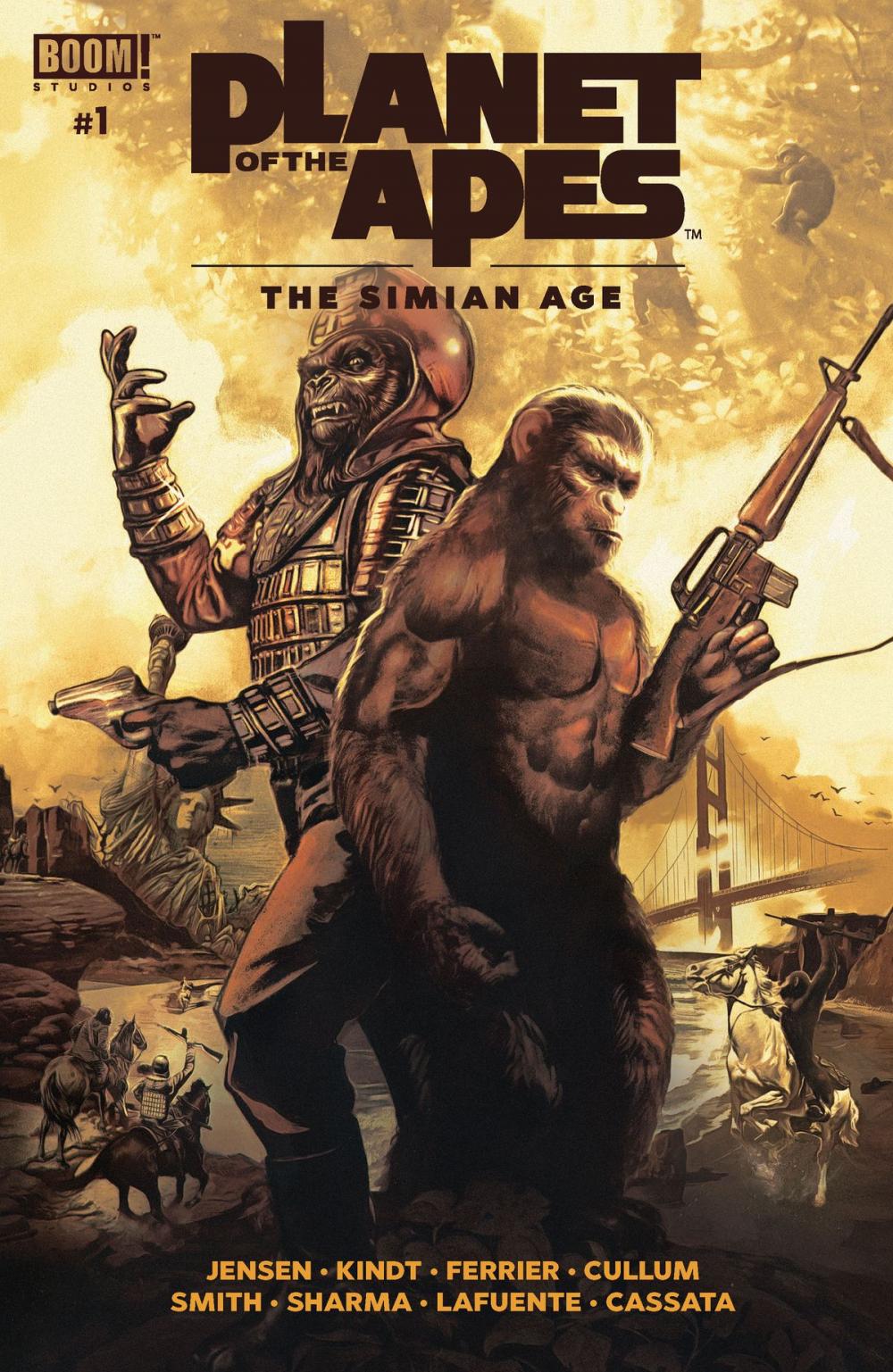 Big bigCover of Planet of the Apes: The Simian Age #1