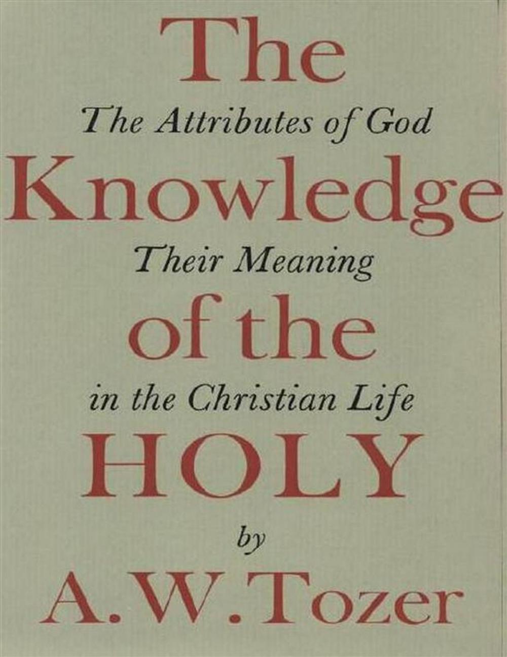 Big bigCover of The Knowledge of the Holy