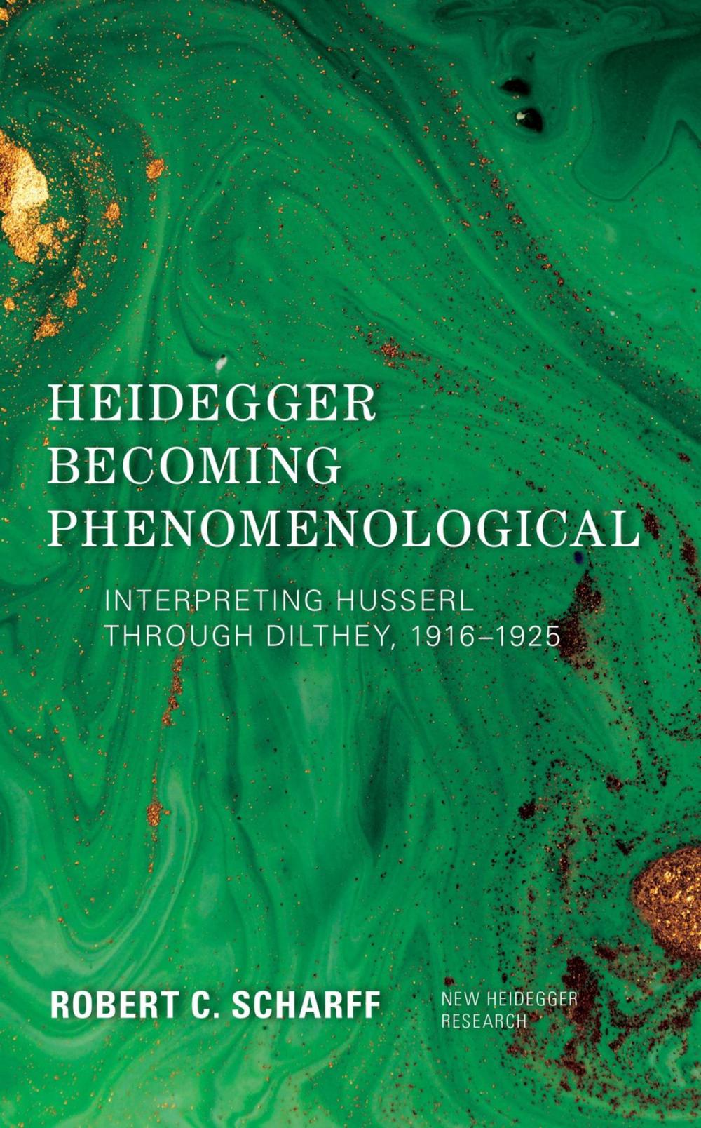 Big bigCover of Heidegger Becoming Phenomenological