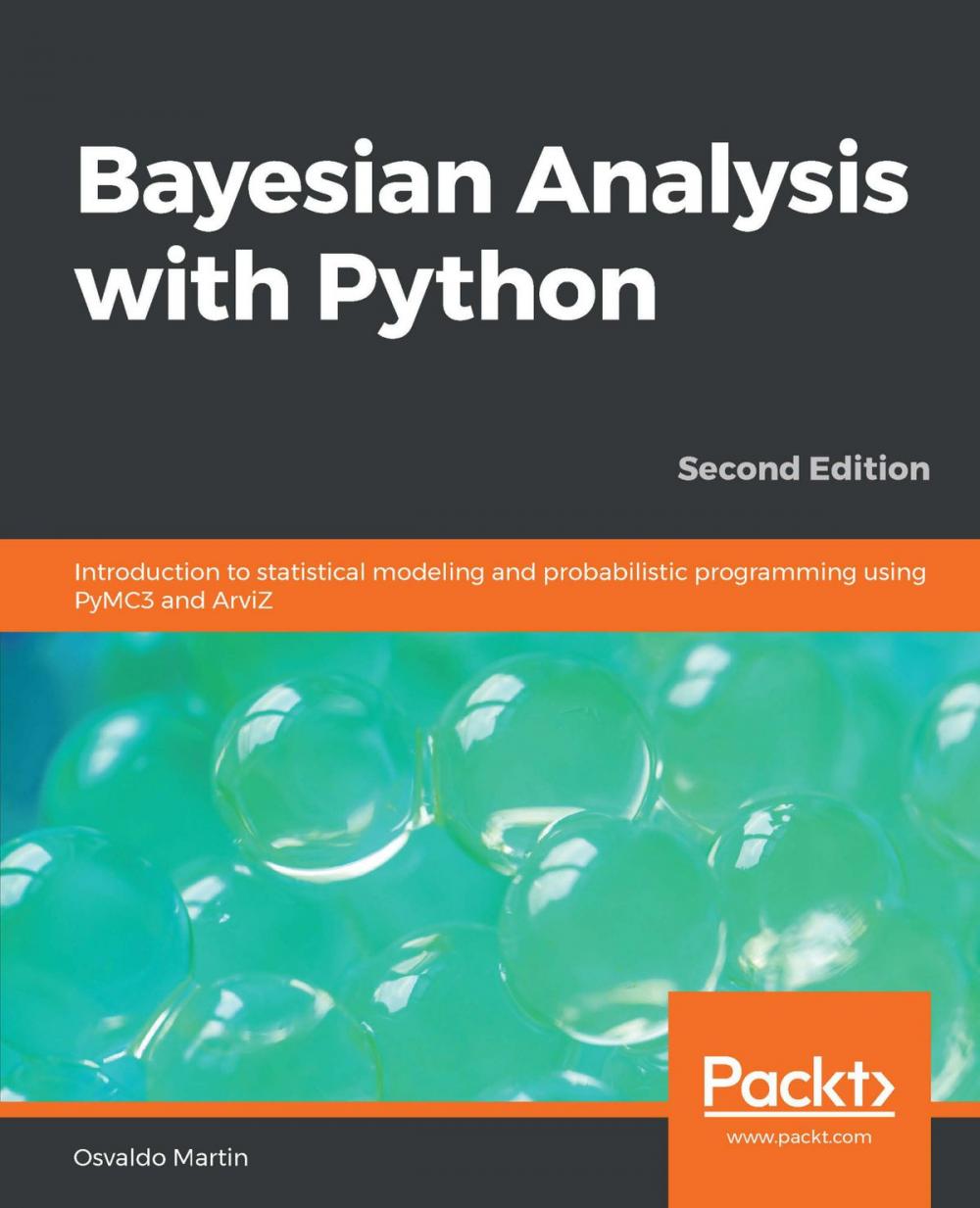 Big bigCover of Bayesian Analysis with Python