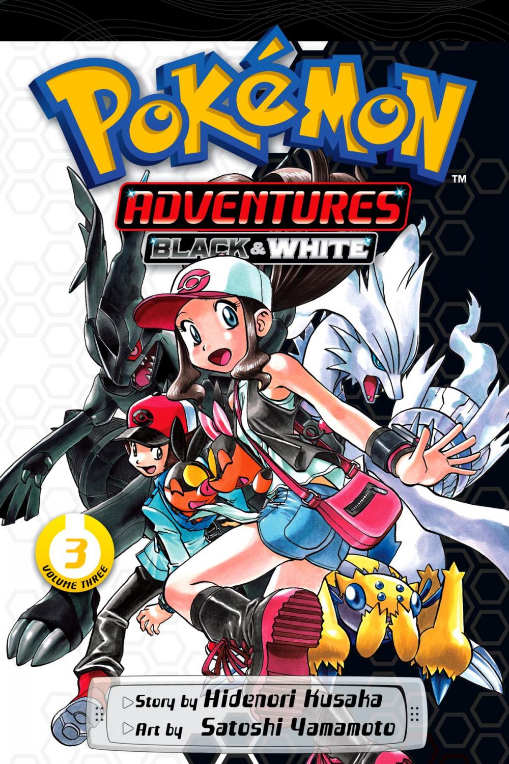 Big bigCover of Pokémon Adventures: Black and White, Vol. 3