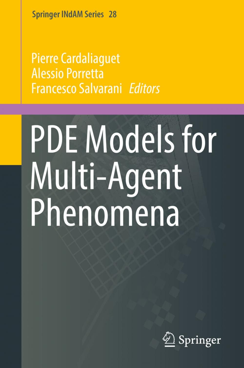 Big bigCover of PDE Models for Multi-Agent Phenomena