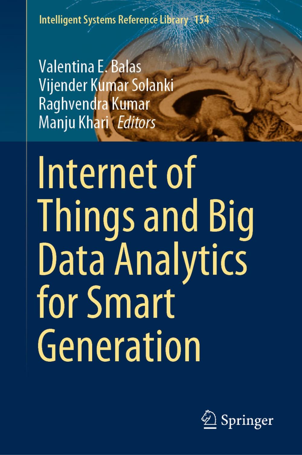 Big bigCover of Internet of Things and Big Data Analytics for Smart Generation