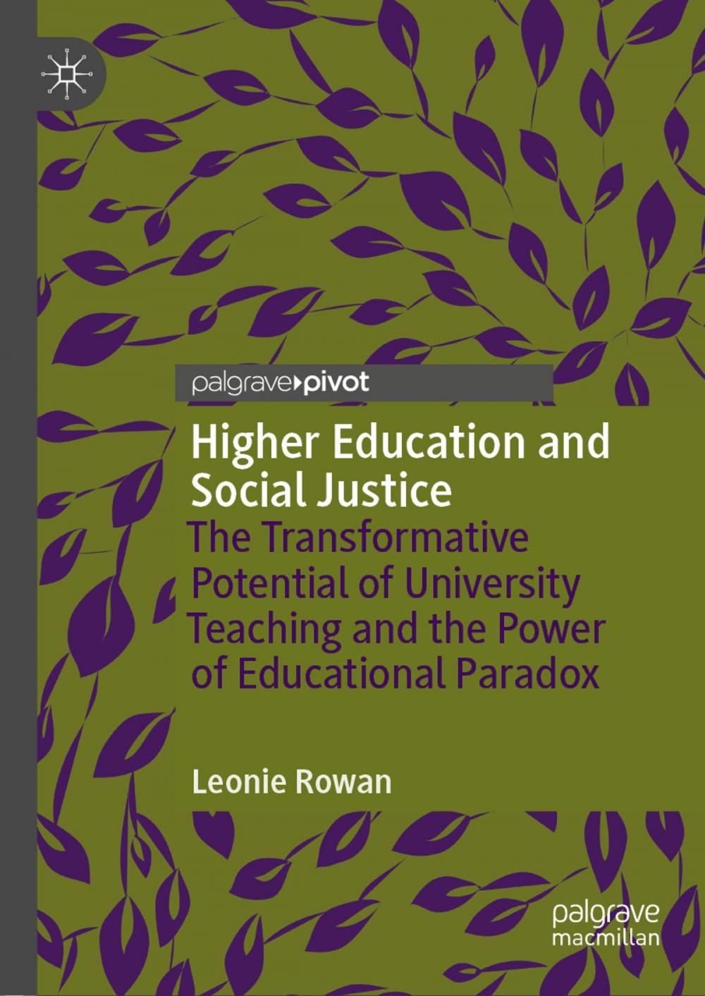 Big bigCover of Higher Education and Social Justice
