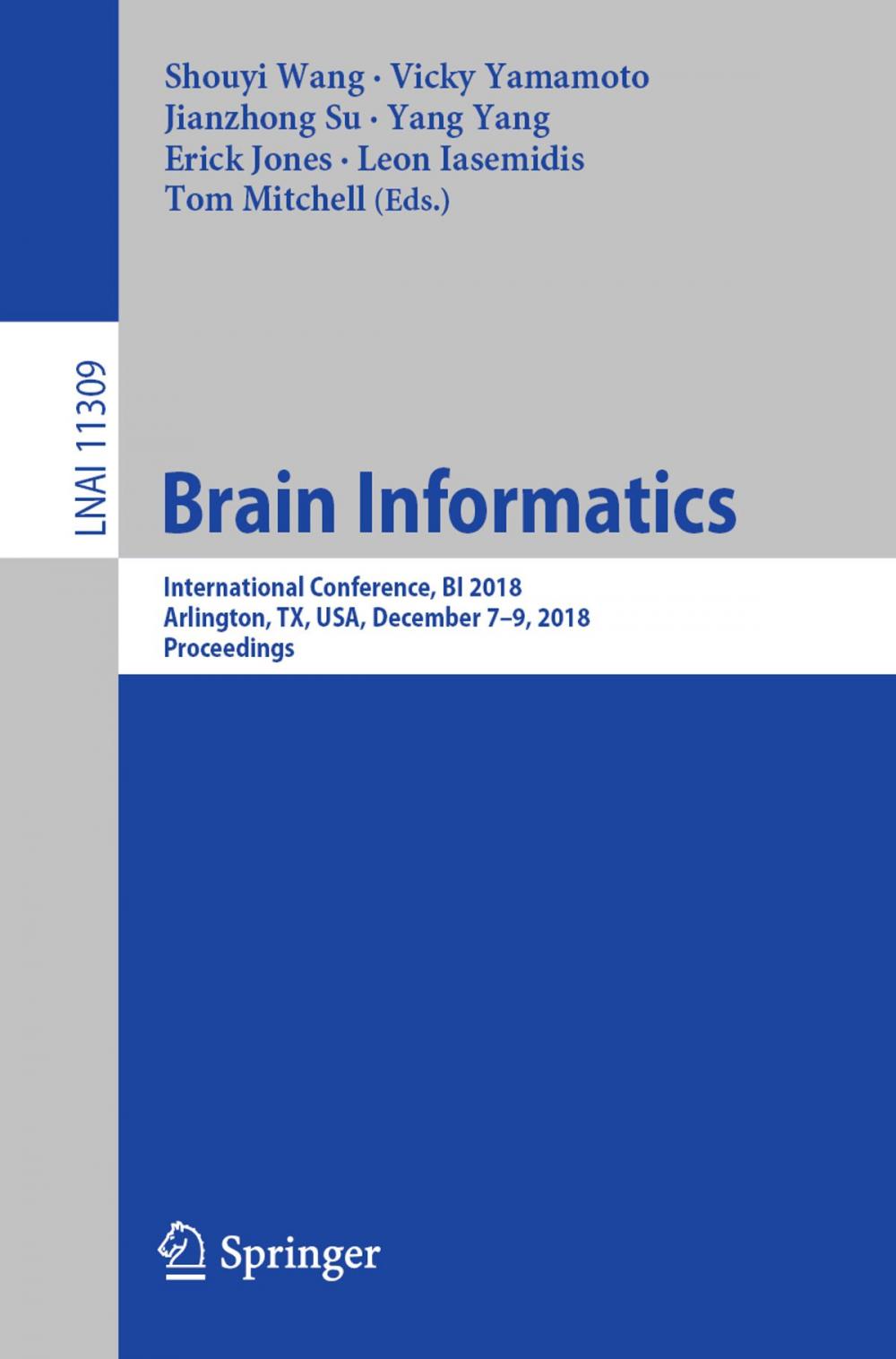 Big bigCover of Brain Informatics