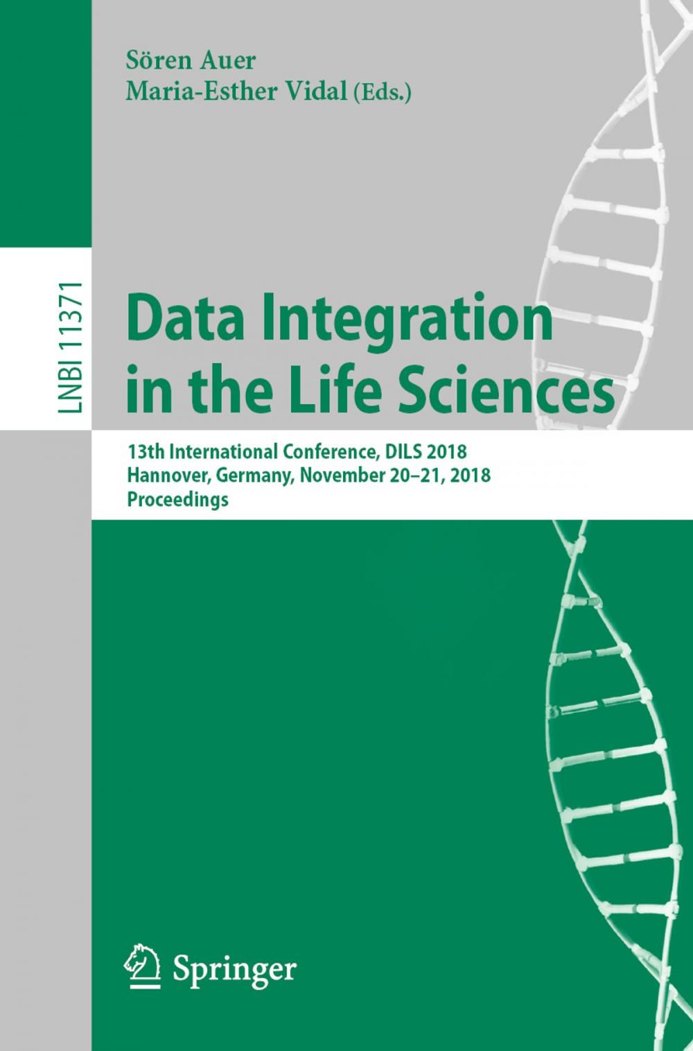 Big bigCover of Data Integration in the Life Sciences