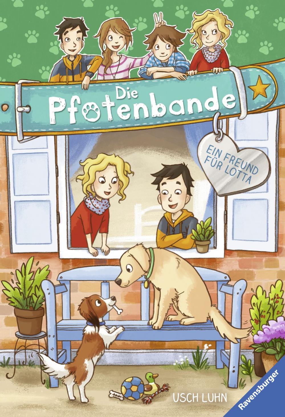 Big bigCover of Die Pfotenbande, Band 6: Ein Freund für Lotta