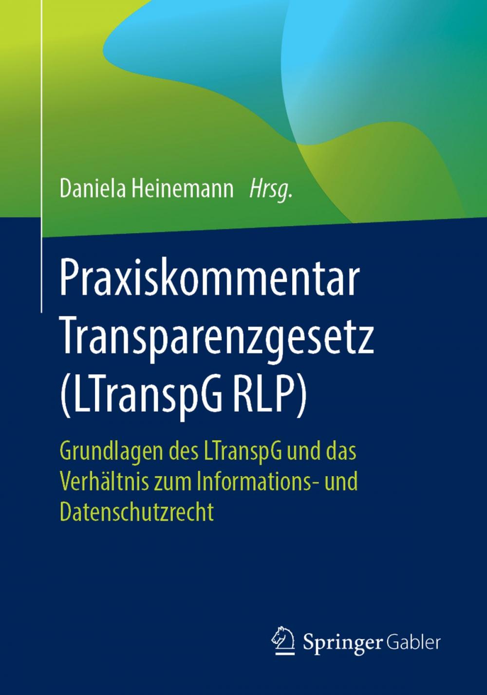 Big bigCover of Praxiskommentar Transparenzgesetz (LTranspG RLP)