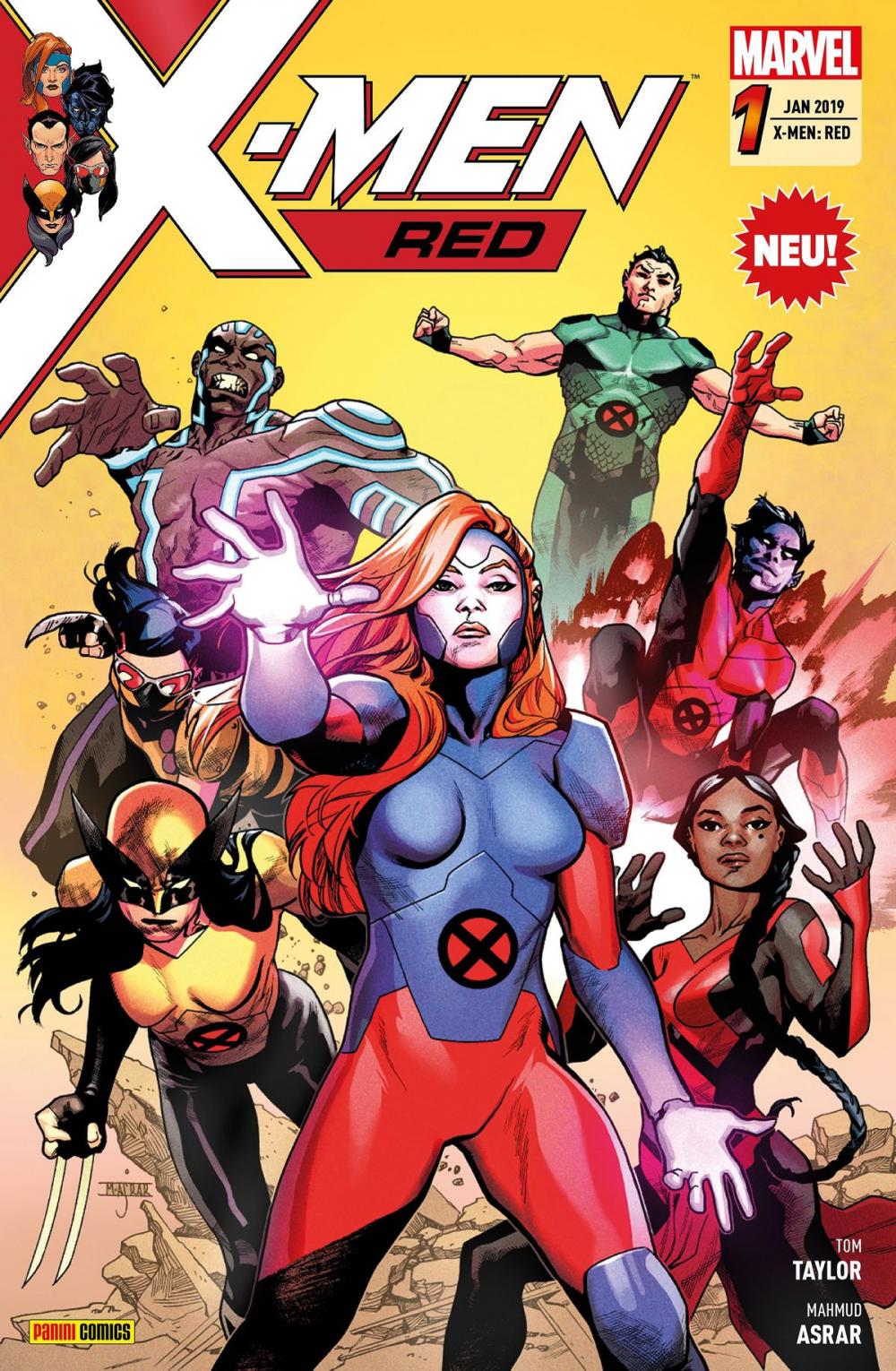 Big bigCover of X-Men: Red 1 - Gedankenspiele