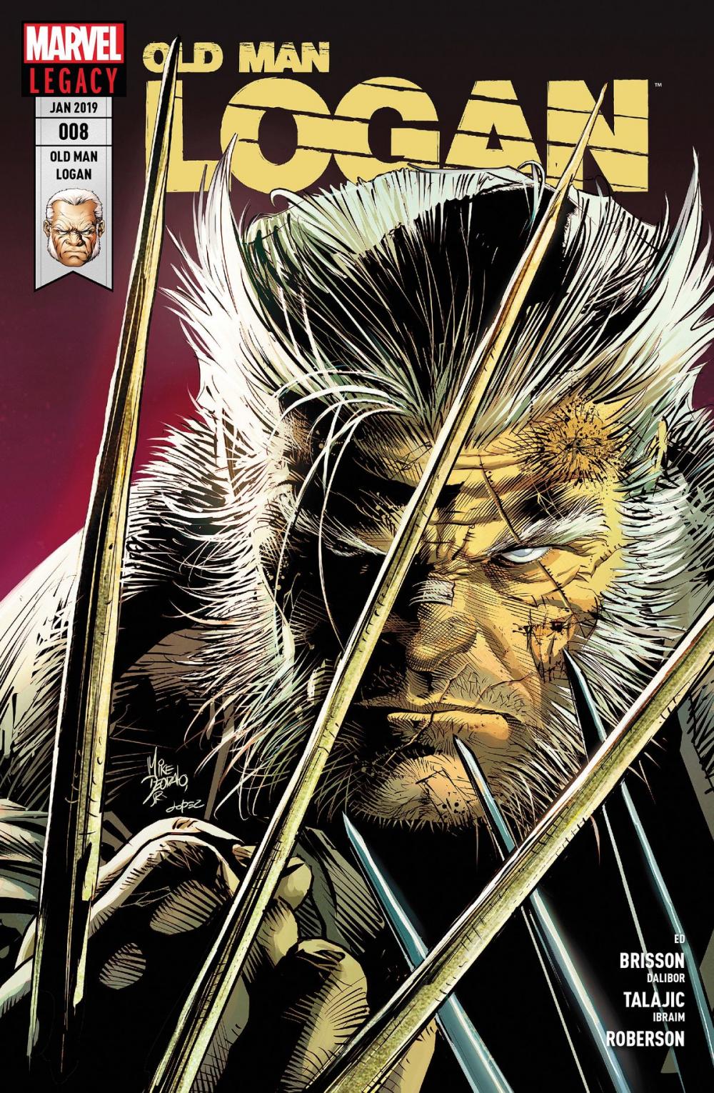 Big bigCover of Old Man Logan 8 - Volltreffer