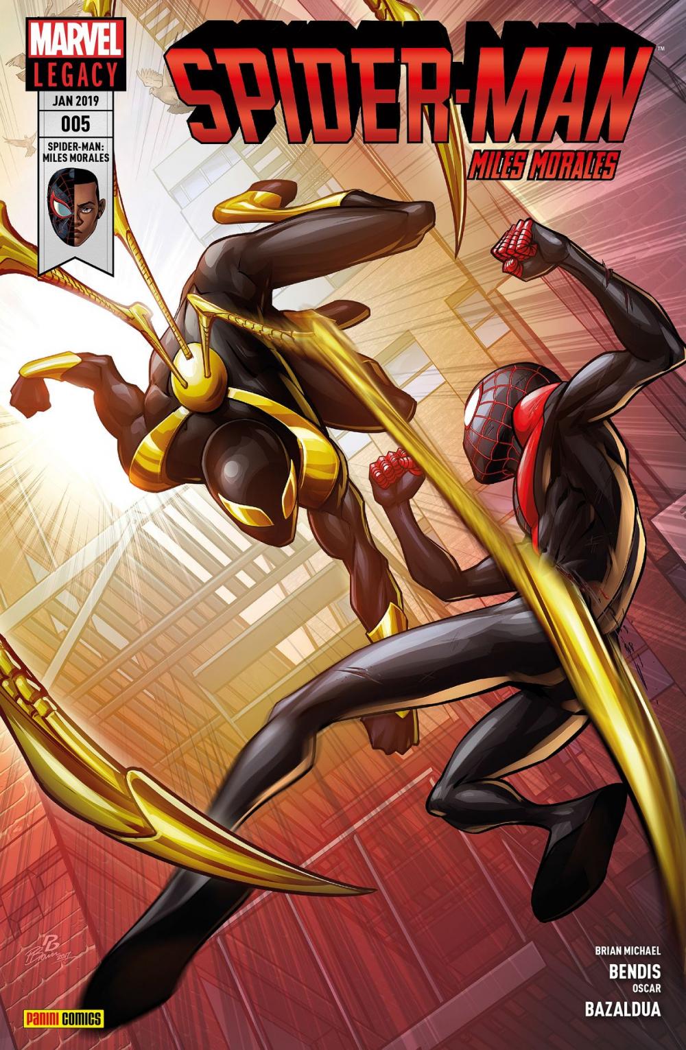 Big bigCover of Spider-Man: Miles Morales 5 - Iron Spiders Sinistre Sechs