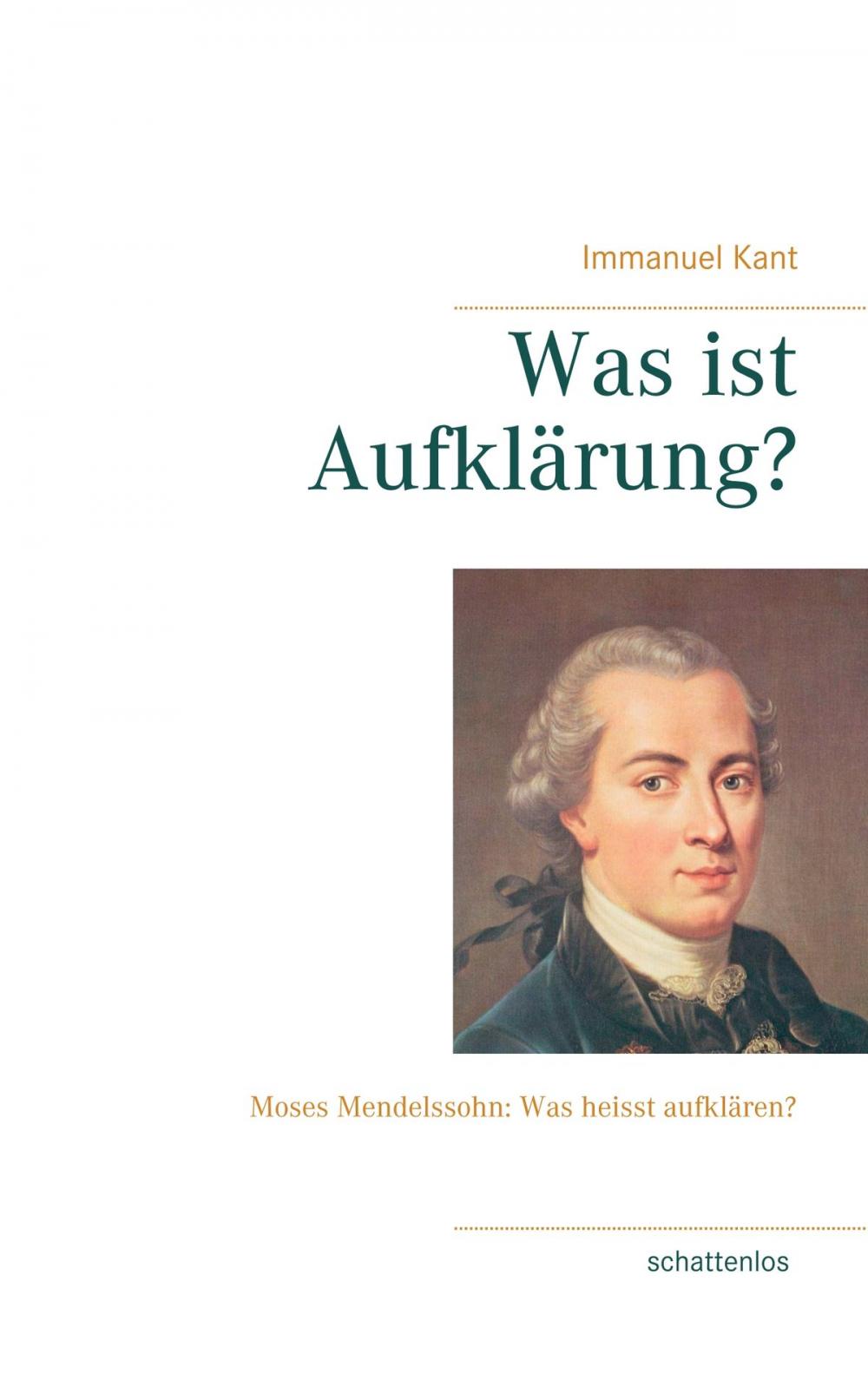 Big bigCover of Was ist Aufklärung?