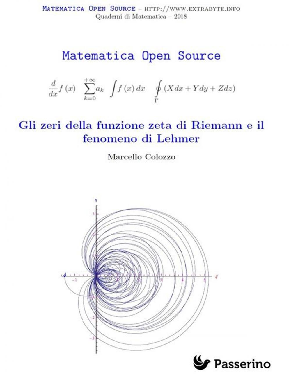 Big bigCover of Gli zeri della funzione zeta di Riemann e il fenomeno di Lehmer