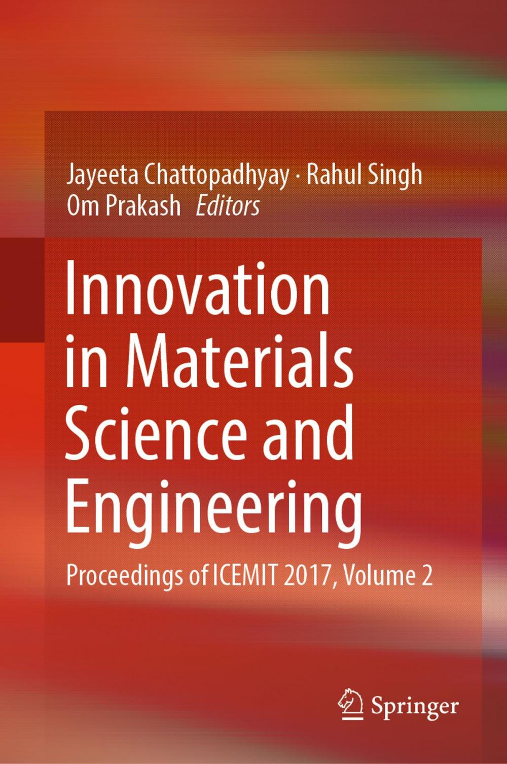 Big bigCover of Innovation in Materials Science and Engineering