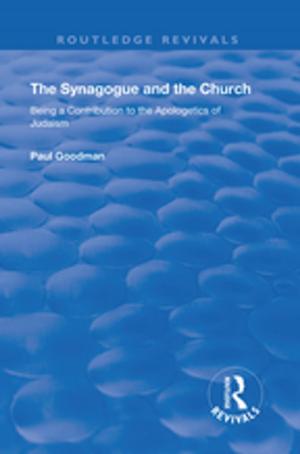 Cover of the book The Synagogue and the Church by Ioannis Tsioulakis, Elina Hytönen-Ng