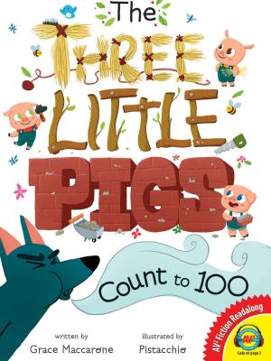 Book cover of The Three Little Pigs Count to 100