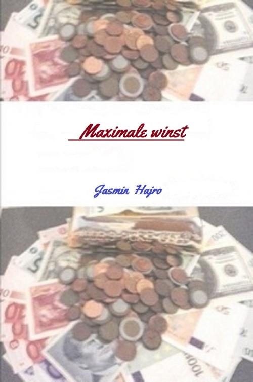 Cover of the book Maximale winst by Jasmin Hajro, Jasmin Hajro