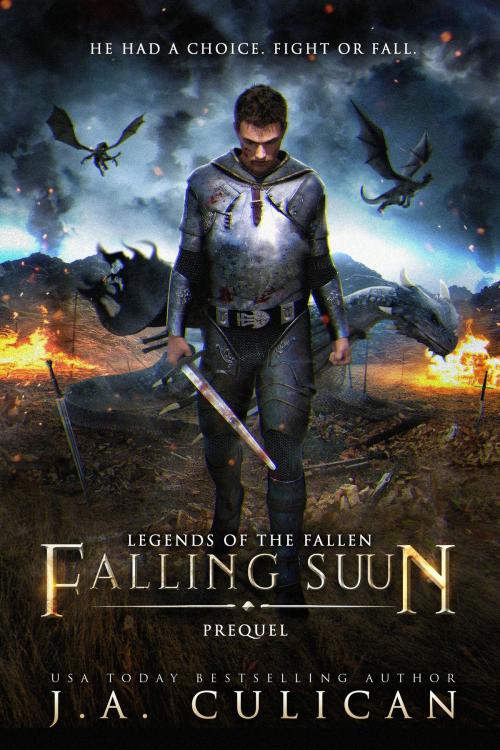 Cover of the book Falling Suun by J.A.  Culican, Dragon Realm Press