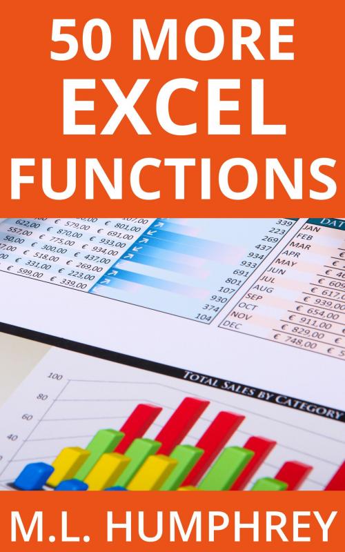 Cover of the book 50 More Excel Functions by M.L. Humphrey, M.L. Humphrey