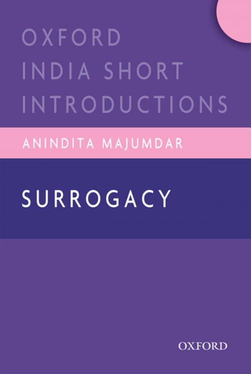 Cover of the book Surrogacy by Anindita Majumdar, OUP India