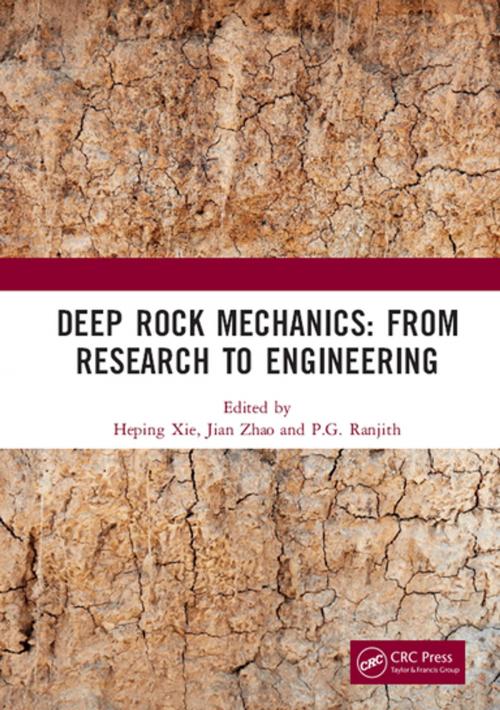 Cover of the book Deep Rock Mechanics: From Research to Engineering by , CRC Press