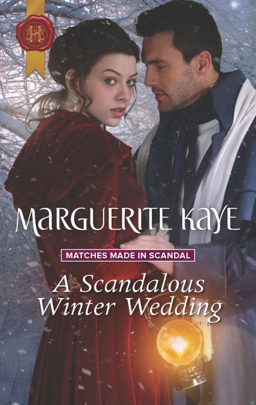 Cover of the book A Scandalous Winter Wedding by Marguerite Kaye, Harlequin