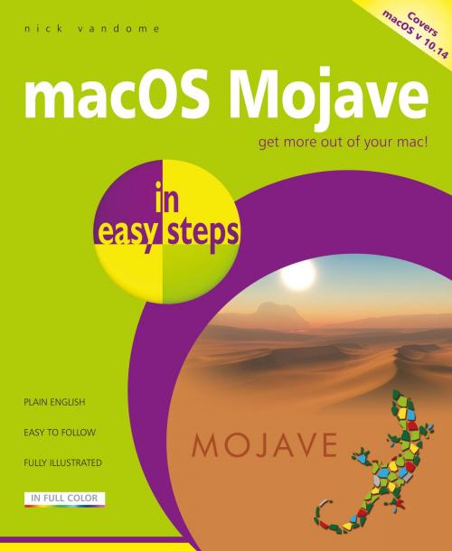 Cover of the book macOS Mojave in easy steps by Nick Vandome, In Easy Steps Limited